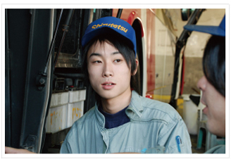 入社6年目 杉山祐樹 鳥坂営業所