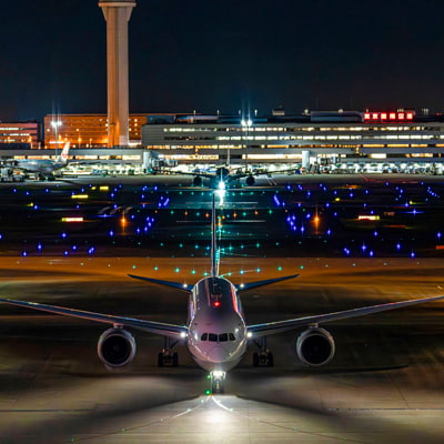 羽田空港_夜