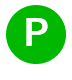 緑のP