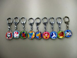 営業所キャラクターキーホルダー